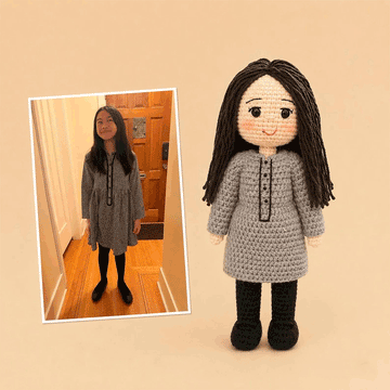 Custom Crochet Doll, Custom Portrait Doll, Personalized Gifts