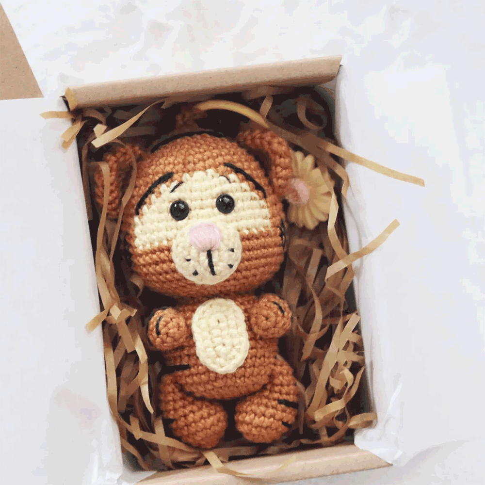 Handmade Winnie And Friends Keychain