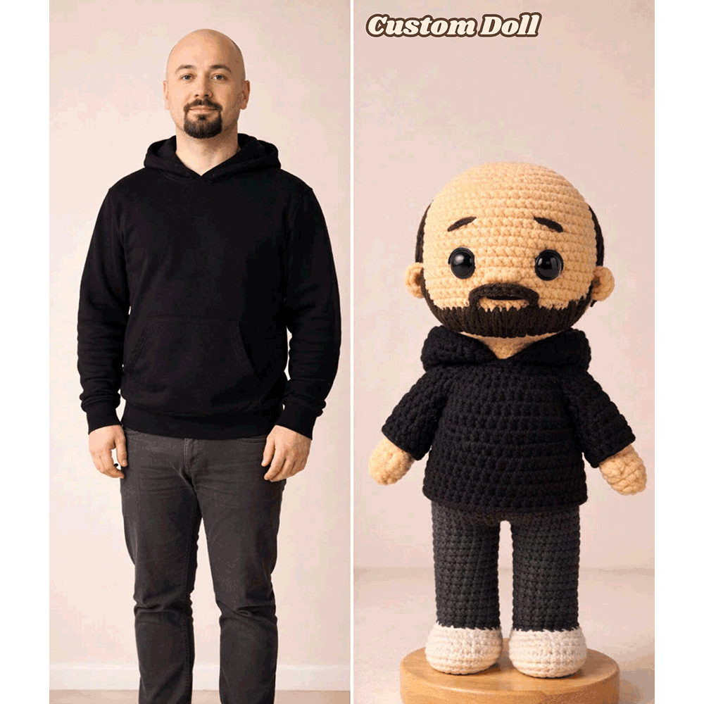 Custom Crochet Doll, Custom Portrait Doll, Personalized Gifts
