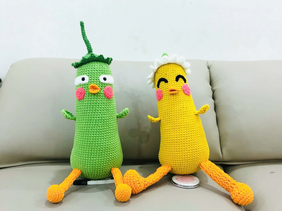 Crochet Animal Doll – Handmade Amigurumi Stuffed Toy | Custom Plush Gift for Kids & Adults