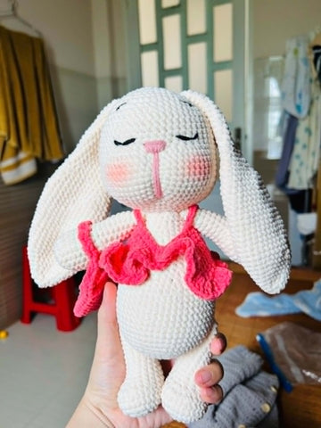 Crochet Animal Doll – Handmade Amigurumi Stuffed Toy | Custom Plush Gift for Kids & Adults