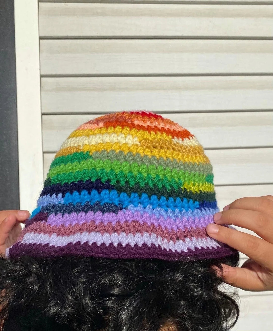 Crochet Scrap Bucket Hat