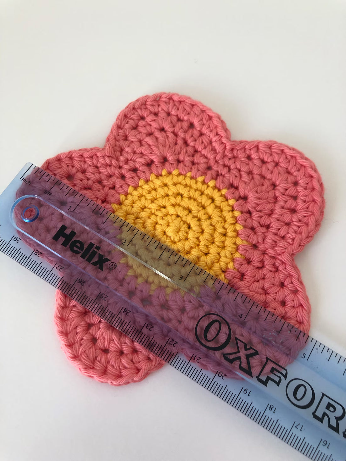 Handmade Crochet Flower Coasters – Handmade Daisy Mug Mat