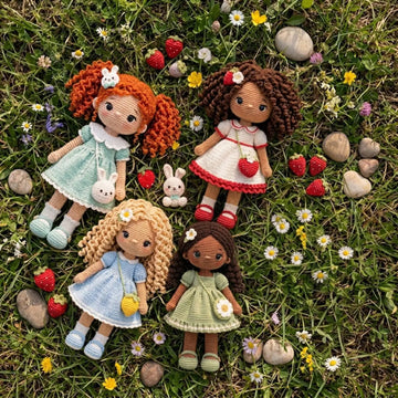 Personalized Crochet Doll – Handmade Amigurumi With Outfit Baby Shower Gift, First Birthday Gift