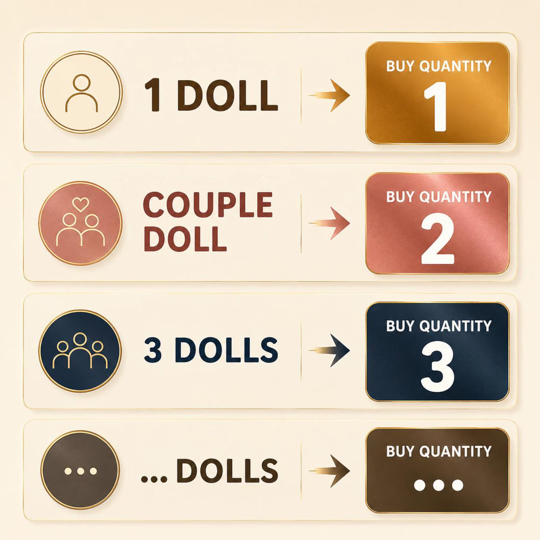 Couple Portrait Doll – Custom Crochet Look Alike Doll