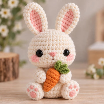 Handmade Crochet Woodland Animals Set | Cute Forest Animal Figurines | Nursery Decor & Baby Shower Centerpiece